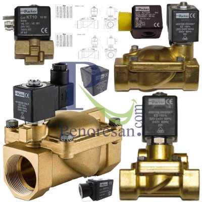 شیربرقی پارکر اوپن 7322B | شیر برقی Normally Open PARKER